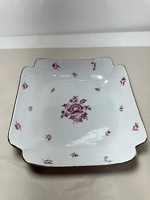 Buy Herend Rare Vintage Middle Dish Square Chinese Hand-painted Bouquet Nankin • 265.02£