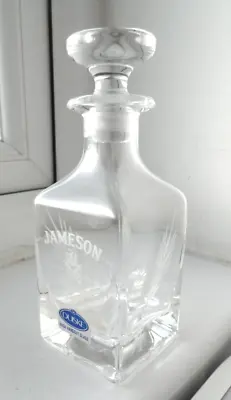 Buy Irish Jameson Whisky Duiske Irish Cut Glass Dram Decanter • 5£
