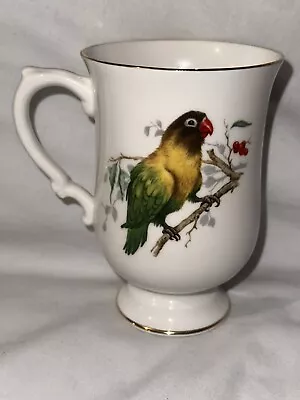 Buy Fine Bone China Crown Staffordshire Parrot Detail Mug • 0.99£
