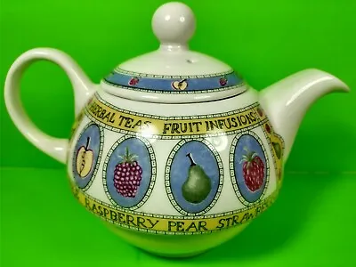Buy Arthur Wood & Son Staffordshire Herbal Teas Fruit Infusions Teapot  - VGC • 5.99£