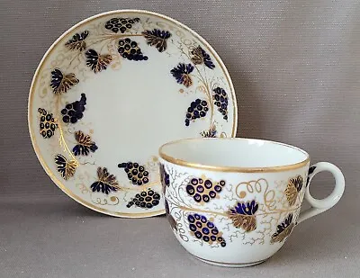Buy New Hall Grapevine Pattern U711 Cup & Saucer C1805-12 Pat Preller Collection • 20£