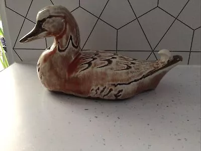 Buy Vintage David Sharp Rye Pottery  Duck 10.5 Inch • 9.99£