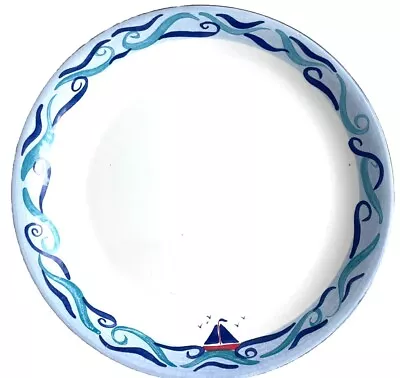 Buy Poole Pottery Boats By Poole Collection Hand Painted Side Plate • 13.99£
