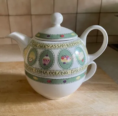 Buy Arthur Wood & Son Staffordshire England Earl Grey Assam Keemun Teapot • 30£