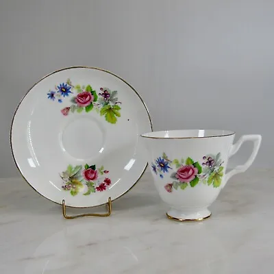 Buy Vintage Royal Tara Fine Bone China Cup And Saucer Gold Trim Made In Ireland • 19.21£