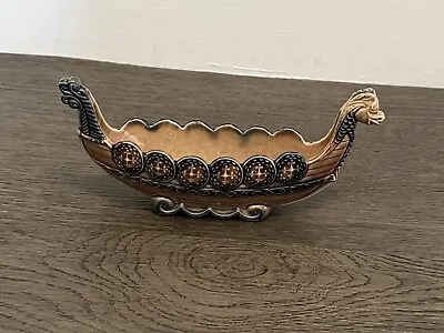 Buy Wade Pottery Vintage Viking Ship Planter Trinket Dish Ornament Long Dragon Boat • 3.95£