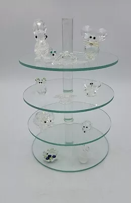 Buy Bundle Of Crystal Glass Cut Animal Figurines • 9.99£
