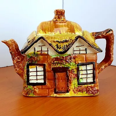 Buy PRICE BROS COTTAGE WARE 'YE OLDE COTTAGE' VINTAGE TEA POT House Fairy Miniature  • 15£