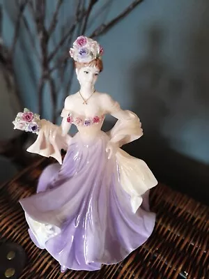 Buy Coalport Sweetest Rose Figurine - Flower Ladies Series - Box + Cert 493/2000 • 65£