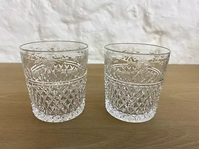 Buy 2 Stuart Crystal Whisky Glass 3.5  Beaconsfield Pattern • 45£