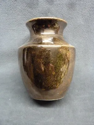 Buy Lovely Posy Vase Bronze Pottery Prinknash Pottery Glazed Ceramic Small Vase • 2£