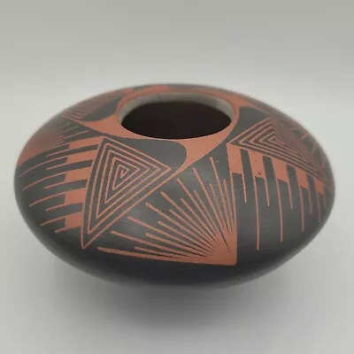 Buy Octavio Gonzalez Signed Clay Art Pottery Mata Ortiz Chihuahua Mexico Geometric • 85.03£