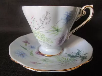 Buy Vintage Royal Standard - Bone China Tea Cup & Saucer - Floral Pattern • 14.17£