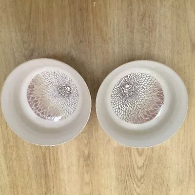 Buy Denby Small Bowls By Two, Chantilly Design, Strong Backstamp On Each. • 8.99£