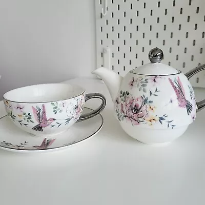 Buy Fox&ivy Hummingbird Tea Set For One • 19.99£