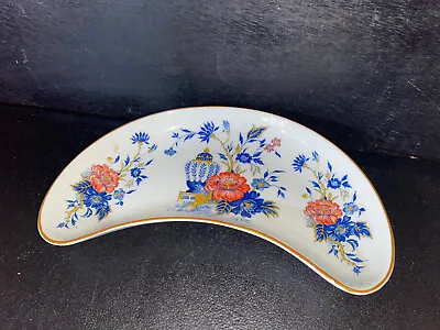 Buy Crown Staffordshire PENANG China Crescent Side Dish Plate Porcelain • 8.99£