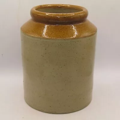 Buy Vintage Stoneware Glazed Earthenware Storage Jar Pot 20cm Tall - Pot 4 • 29.95£