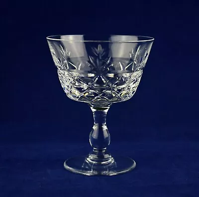 Buy Royal Brierley Crystal  BRUCE  Champagne Glass / Saucer - 10.3cms (4 ) Tall • 16.50£