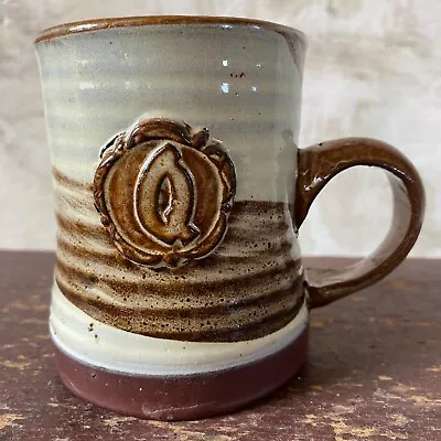 Buy York Rose Studio Pottery Mug Q • 11£