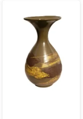 Buy Avacodo Green Late 20th Century Royal Haeger Earth Wrap Vase (70's) • 28.77£