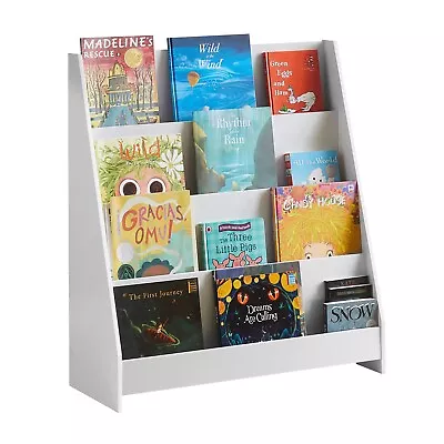Buy B-ware SoBuy Children Bookcase Book Shelf Shelf Rack Organizer Holder,KMB32-W,UK • 40.95£