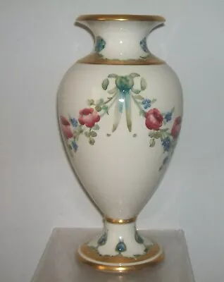 Buy Macintyre Moorcroft 18th Century Roses & Forget-me-not Pattern Large 9 1/4  Vase • 275£