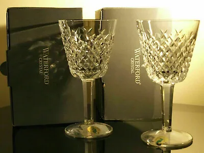 Buy Waterford Crystal Alana Claret Wine Glasses Set Of 2 New In Box • 89£