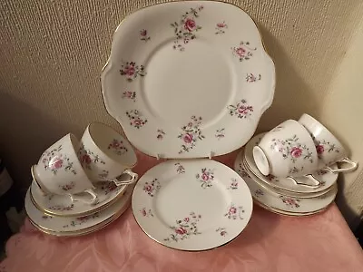 Buy Crown Staffordshire Pt Tea Set - Porcelain China - Made In England • 15£