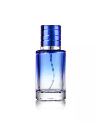 Buy 50ml Glass Perfume Bottle Gradient Empty Cylindrical Bottle Fine Mist Atomiser • 7.27£