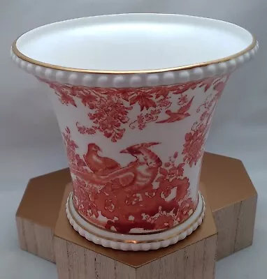 Buy Vtg Royal Crown Derby Bone China Jardiniere CachePot W/Gilding Made In England • 121.90£