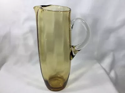 Buy Glass Jug Lemonade Water Vintage Beautiful Tall And Stylish Possibly Whitefriars • 6£