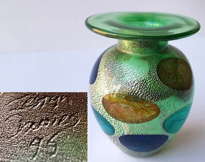 Buy Art Object, Paperweight IN Form From Glass Vase Modern Signiert K709 • 350.85£