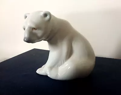 Buy LLadro Porcelain Polar Bear Figurine Animal Collection Spain • 29£