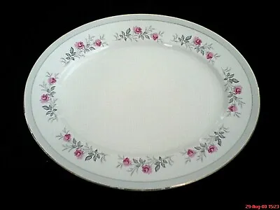Buy MYOTT'S China Lyke Ware ROYAL BRIDE L639 Pink Flowers 12½ In Oval Platter Plate • 9.99£