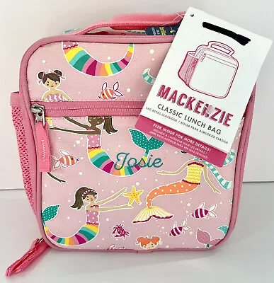 Buy Pottery Barn Kids Mackenzie Pink Mermaid Classic Lunch Box *josie* New Rainbow • 14.39£