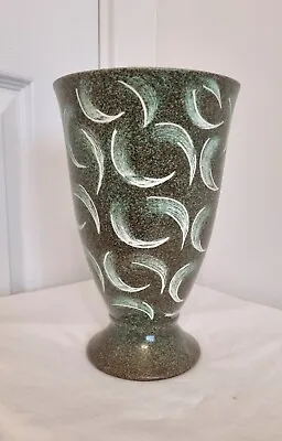 Buy Beswick Green Speckled Vase Flower Spill • 42£