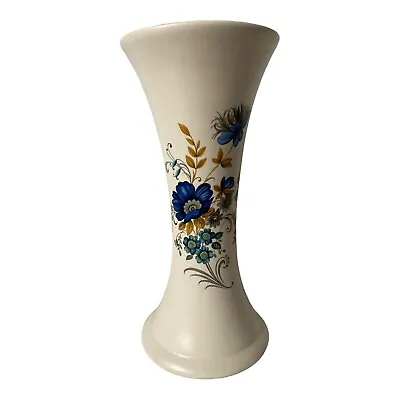 Buy Purbeck Vase Spills Floral Swanage England Ceramic 8.3  Vintage Retro Off White. • 14.83£
