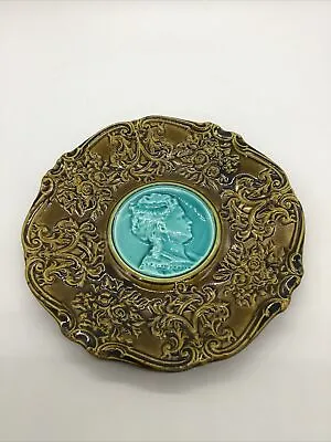 Buy Majolica Pottery Display Wall Plate  Villeroy Boch / Schramberg C.1880 • 5£
