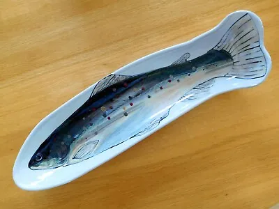 Buy Highland Stoneware Salmon Serving Dish - Large • 40£