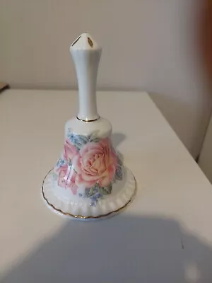 Buy Crown Staffordshire China Bell-exc Cond-5.5 Ins Tall-3.5 Ins In Diameter-lovely • 10.36£