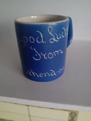 Buy Blue And White Devonware - ' Good Luck From SOUTHEND ON SEA ' Small Mug / Coffee • 3.95£
