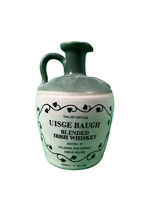 Buy Vintage Tullamore Dew Uisge Baugh Irish Whiskey Stoneware Jug Without Wax Seal • 25£