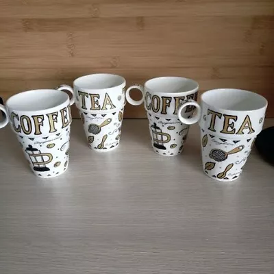 Buy Johnson Brothers Tea And Coffee Mugs / Set Of 4 Stackable Mugs / VGC • 15£