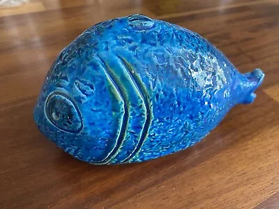 Buy BITOSSI Rimini Blue  Fish Ceramic Ornament Pottery • 59£