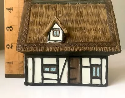 Buy Pottery House 'Crucks Cottage’ By A.Saalheimer, Harlow ~ Tudor Style Thatched • 9.99£