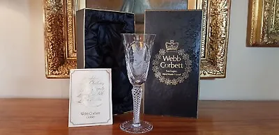 Buy Webb Corbett Queen Mother 80th Commemorative Toasting Goblet - Ltd 621 Of 1000 • 16.50£