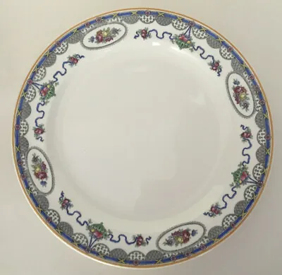 Buy Antique Cauldon China England Art Deco Pattern Round Serving Platter Chop Plate • 75.82£