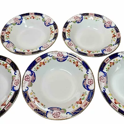 Buy 6 X Art Nouveau Alfred Meakin Derby Design Dessert Bowls • 29.99£