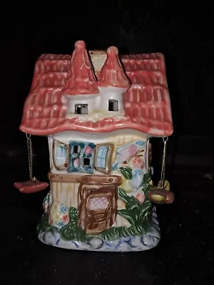 Buy Ceramic Tea Lite House. Spring Colors. Approximately 5 Inches Tall • 14.41£