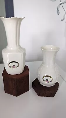 Buy Two Donegal Parian China Vases • 5£